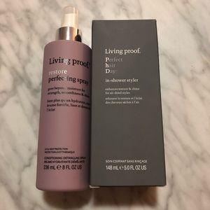 Living Proof NWT Inshower styler & restore spray